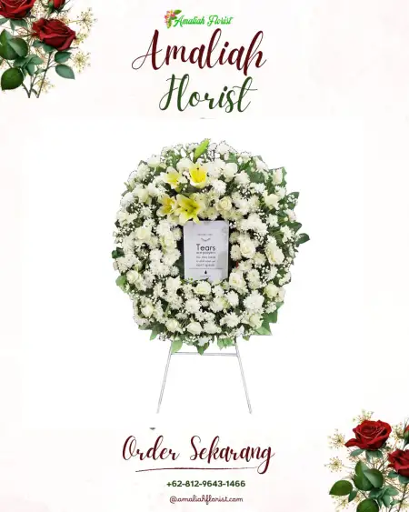 Krans Bunga Duka Kaligentong