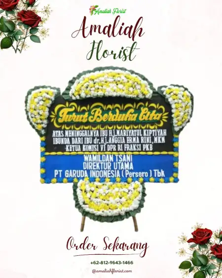 Papan Bunga Duka Kaligentong